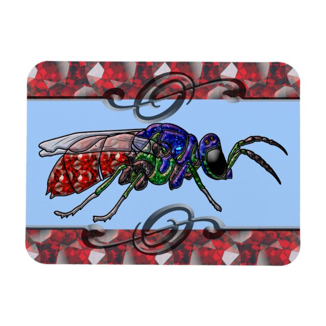 Cuckoo Wasp Magnet (Horisontell)