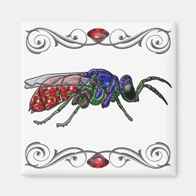 Cuckoo Wasp Magnet (Framsidan)