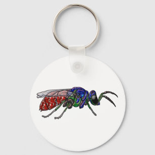Cuckoo Wasp Nyckelring