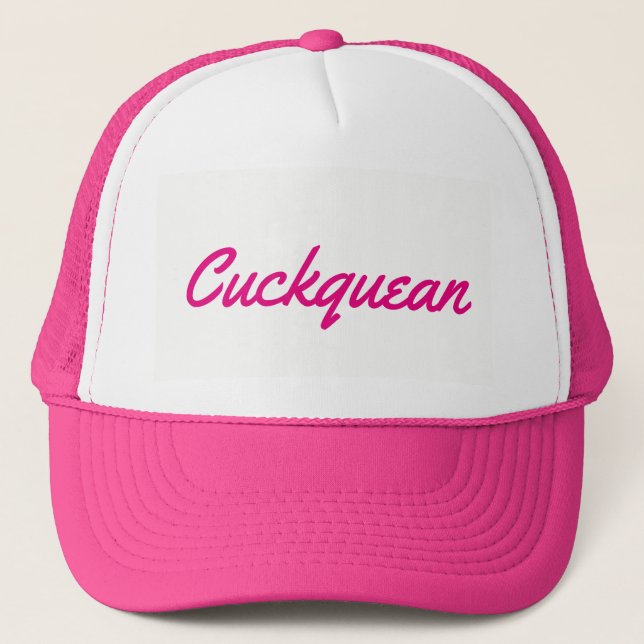 cuckquean truckerkeps (Framsida)