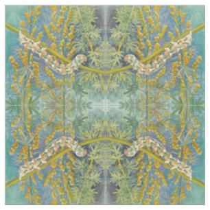 Cucullia Absinthii Wormwood Caterpelare Tyg