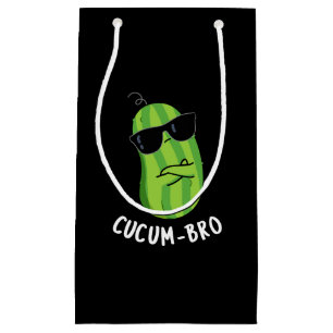 Cucum-bro Funny Veggie Cucumber Pun Mörk BG