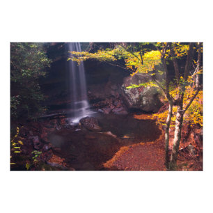 Cucumber Falls, Ohiopyle State Park, Pennsylvania Fototryck