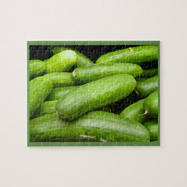 Cucumber Jigszle Puzzle Pussel (Horisontell)