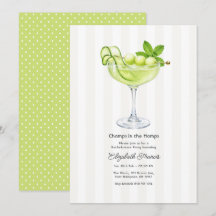Cucumber Melon Martini Hamptons Sjungbrudsfest