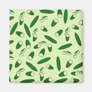 Cucumber Mönster Magnet
