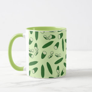 Cucumber Mönster Mugg