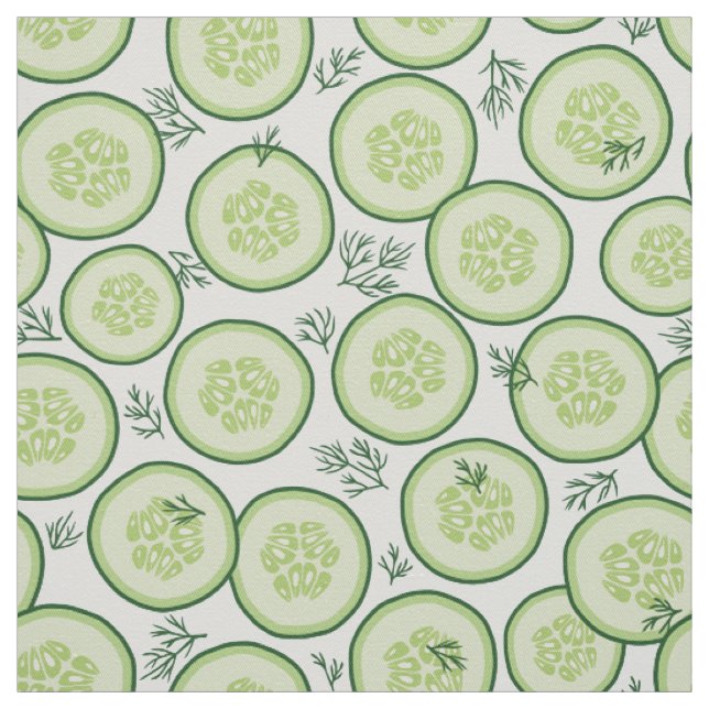 Cucumber Salad Tyg (Provkarta)