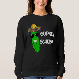 Cucumber Villain Cucumer Vegetable Sombrero Costum T Shirt