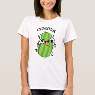 Cucumberzerk Funny Berzerk Cucumber Pun T Shirt