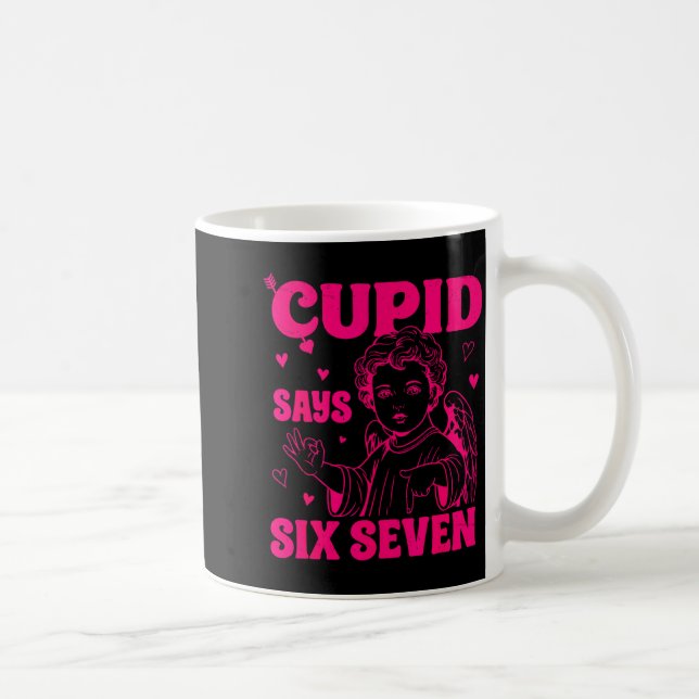 Cud Says 67 Meme For Kids Women Men Boys Girls Val Kaffemugg (Höger)
