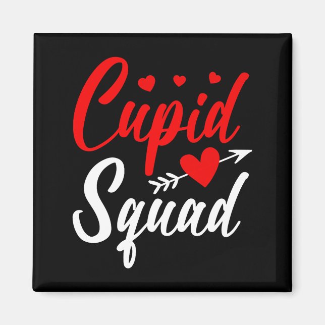 Cud Squad Cute Valentine's Couples New Husband Wif Magnet (Framsidan)