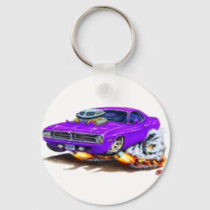 Cuda lilabil 1970 nyckelring