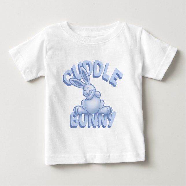 Cuddle Bunny-blue Tee (Framsida)