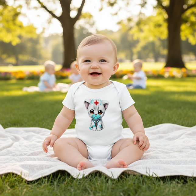 Cuddle Cat Cutie Bodykostym T Shirt (Skapare uppladdad)