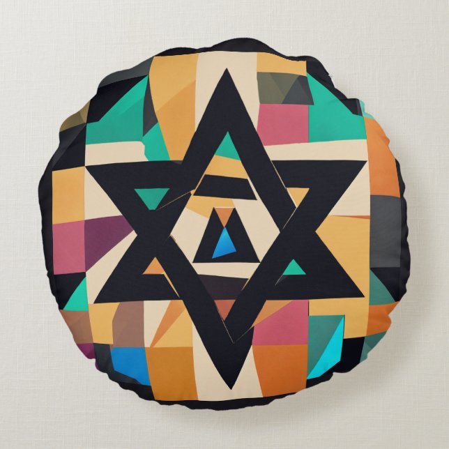 Cuddle Cloud Rund Kudde (Baksidan)