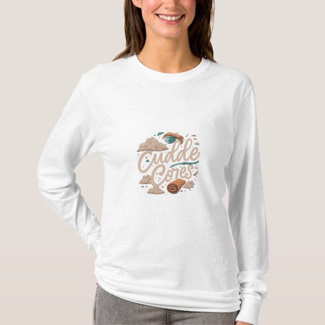 Cuddle Cores T-Shirt. T Shirt (Framsida)