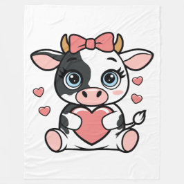 Cuddle Cow 60 x 80 Fleece Blanket