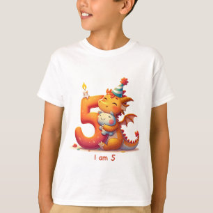 Cuddle Dragon: Mysigt fem T Shirt