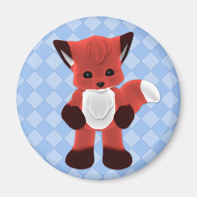 Cuddle Fox Toon Magnet (Framsidan)