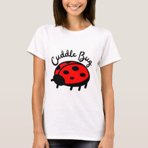 Cuddle Kryp Ladybug T-Shirt för kur och Mysigt d