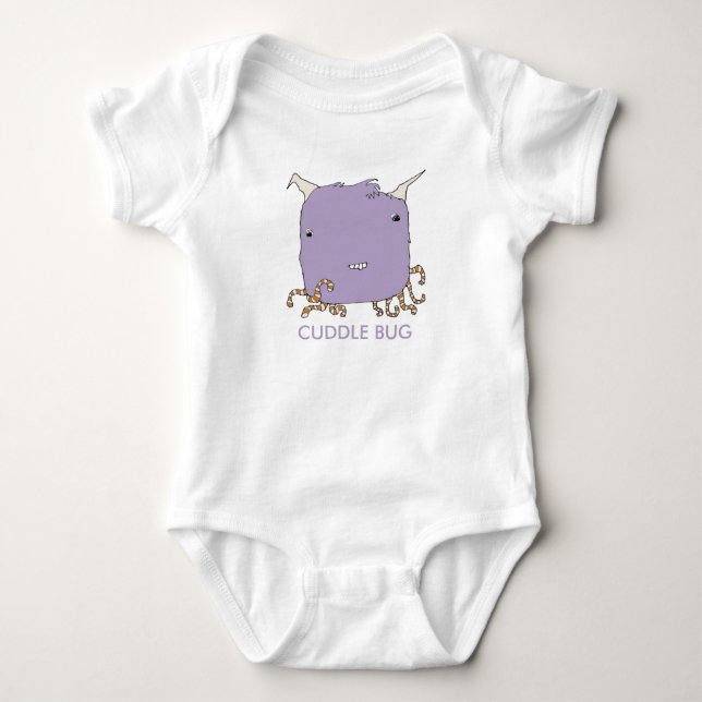 Cuddle Kryp - Lilac T-shirt (Framsida)