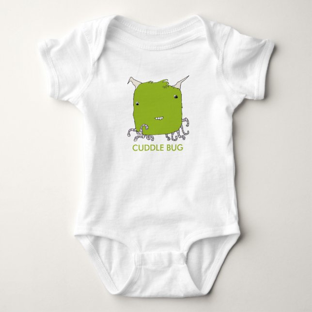 Cuddle Kryp - Lime Tröja (Framsida)