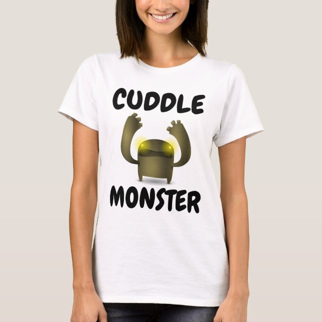 Cuddle Monster, underbara T-shirts (Framsida)