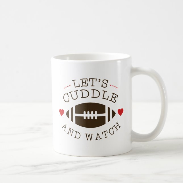 Cuddle och Football Kaffemugg (Höger)