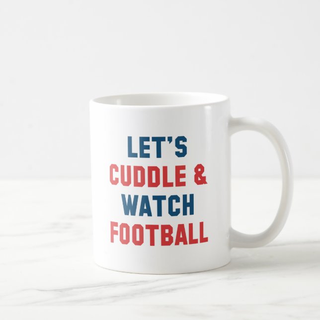 Cuddle och Football Kaffemugg (Höger)