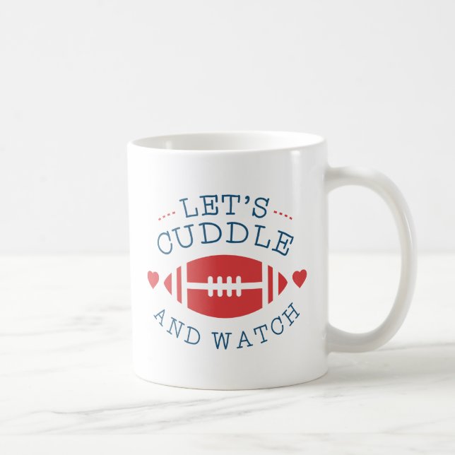 Cuddle och Football Kaffemugg (Höger)