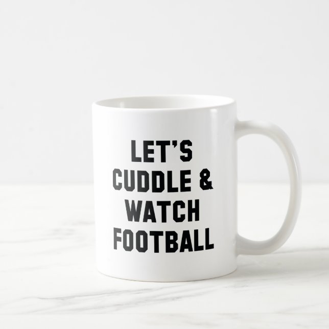 Cuddle och Football Kaffemugg (Höger)