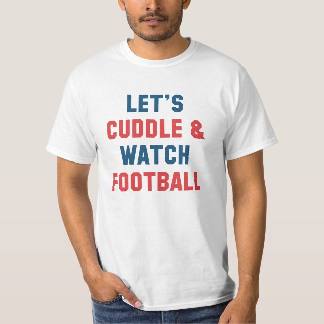 Cuddle och Football T Shirt (Framsida)