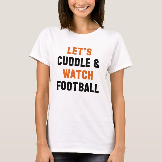 Cuddle och Football T Shirt (Framsida)