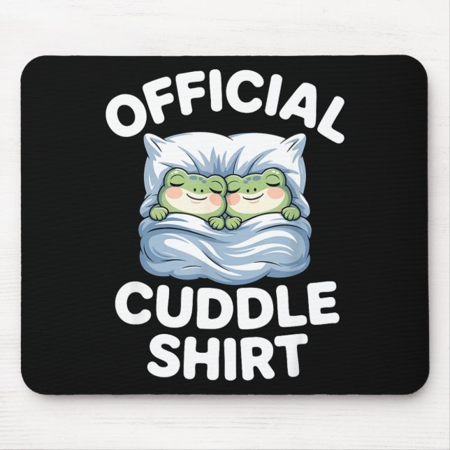 Cuddle Shirt Funny Cute Frogs Cozy  Musmatta (Framsidan)