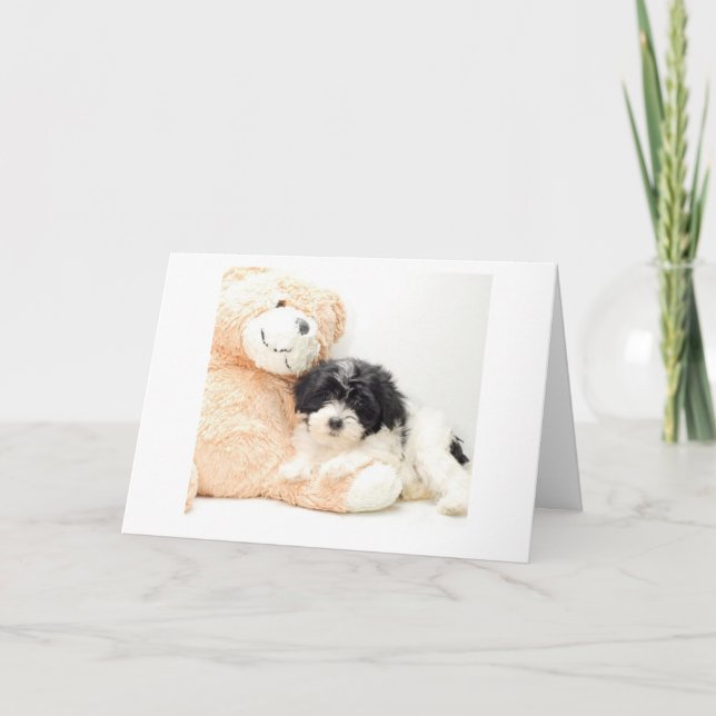 CUDDLE TID-***NYFÖDD BEBIS** GRATULERARARE KORT (Framsida)