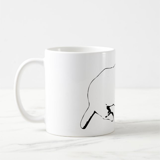 Cuddle Watch - Ingiven Quiet Kaffemugg (Vänster)