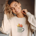 Cuddle Weather Watercolor Höst löv Höst T Shirt<br><div class="desc">Få redot att komma upp i stil med vår anpassningsbara "Cuddle Weather"-design, perfekt för fallsäsongen! Den här tröjan är en idealisk gåva till par, vänner och familj, som tar till sig höstens värme och sfärhet. Den exekutiva designen visar en vacker vattenfärg och en rustik-stil-bild av ett stort antal vibrerande höst...</div>