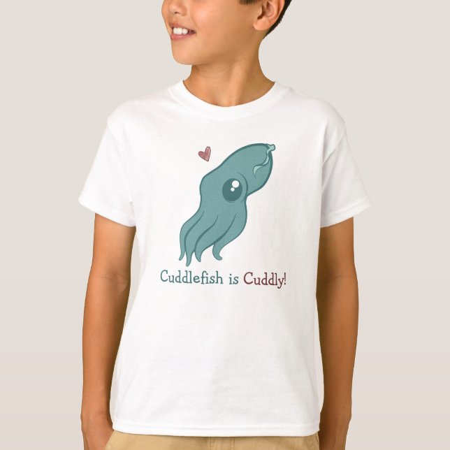 Cuddlefish är Cuddleifrån Tee (Framsida)