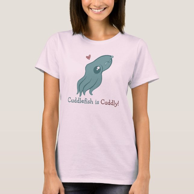 Cuddlefish är kelig tee shirt (Framsida)