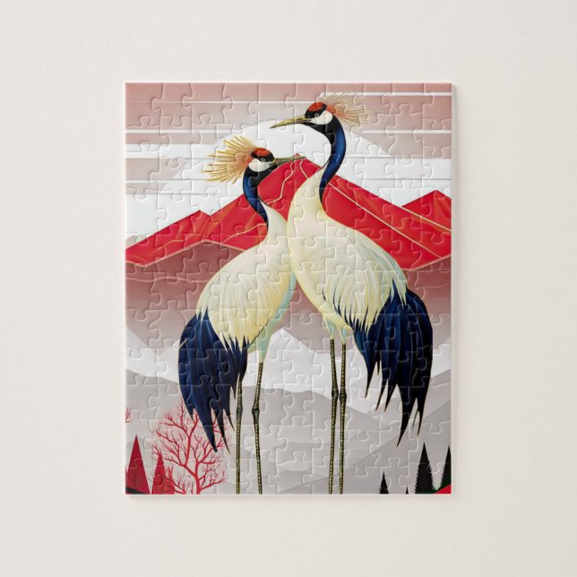 CuddleFrame – Soft & Sweet Nursery Art Prints Pussel (Vertikal)