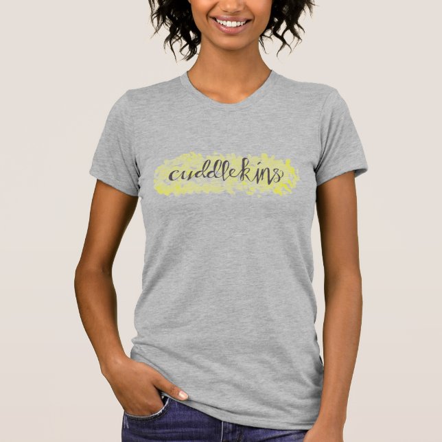 Cuddlekins kvinna utslagsplats t shirt (Framsida)