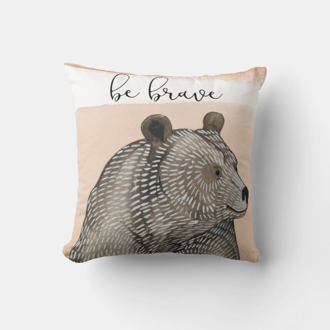 Cuddlies Björn | Var Modig Kudde (Framsida)