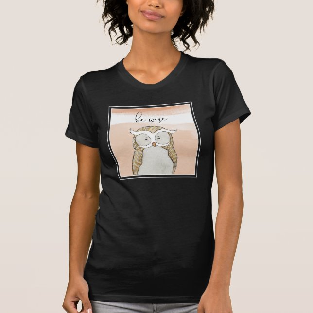 Cuddlies Uggla | Var god T Shirt (Framsida)