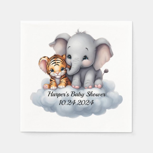 Cuddling Clouds Pappersservett (Framsidan)