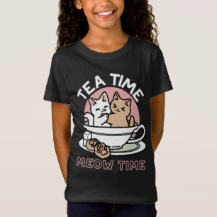 Cuddling Kattunge i en Kopp - Aktiv tid T Shirt