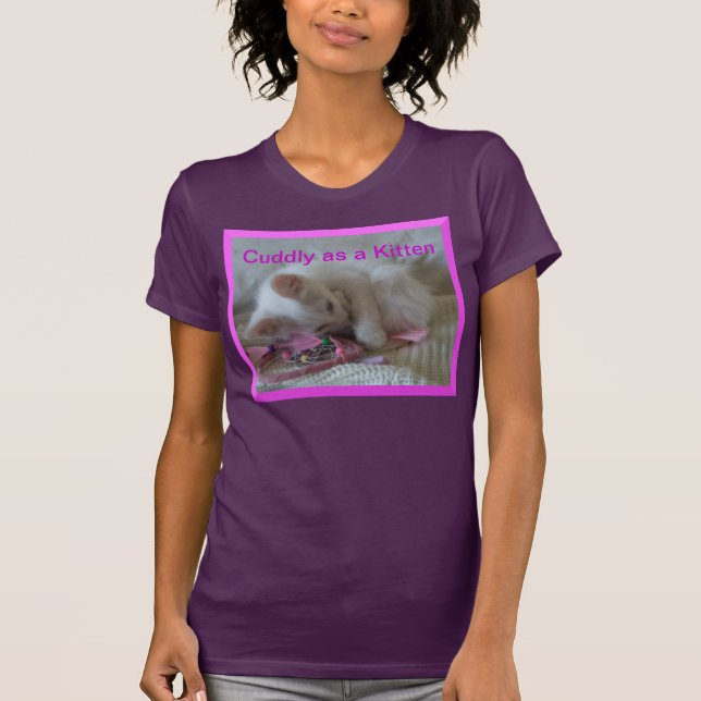 Cuddling Nightshirt Tee Shirt (Framsida)