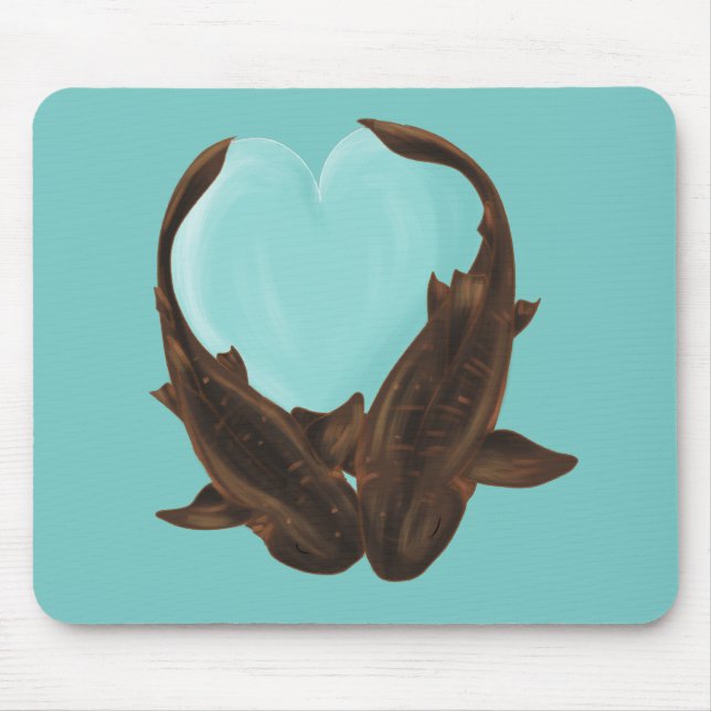 Cuddling Nurse Sharks Musmatta (Framsidan)