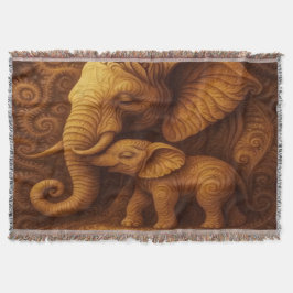 Cuddly Elephants Filt