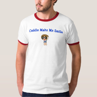 Cuddlz gör mig att le t-shirt